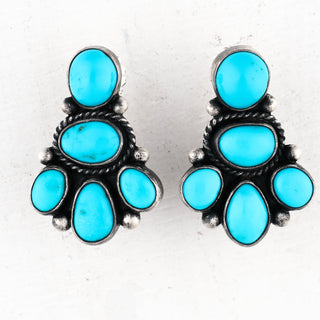Sleeping Beauty Turquoise Earrings | Angela Martin