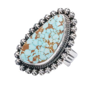 Number 8 Turquoise Ring | Happy Piasso