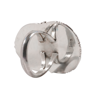 Spiny Oyster Shell Teardrop Ring | Artisan Handmade