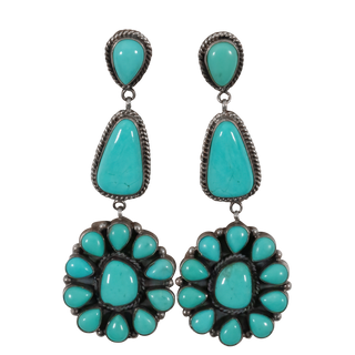 Campitos Turquoise Earrings | Eula Wylie
