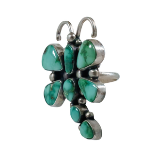 Emerald Valley Turquoise Dragonfly Ring | Kathleen Chavez