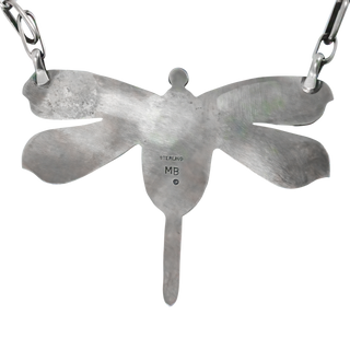 Candelaria Turquoise Dragonfly Pendant Necklace | Marita Benally