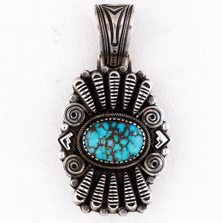 Candelaria Turquoise Pendant | Calvin Martinez