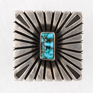 Birdseye Kingman Turquoise Ring | Calvin Martinez