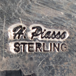 Hand Stamped Royston Turquoise Pendant | Happy Piasso