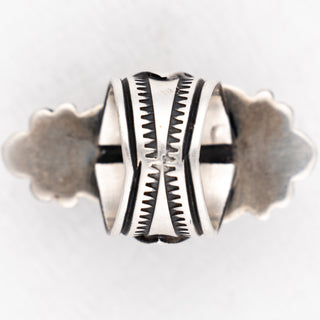 Hand Stamped Sonoran Turquoise Ring | Albert Jake