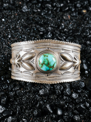 Sonoran Gold Turquoise Cuff | Julian Chavez