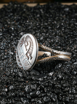 Vintage Sterling Silver Cuff | HHH