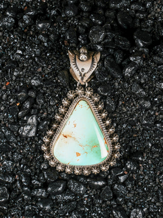Pilot Mountain Turquoise Pendant | Happy Piasso