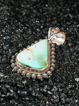Pilot Mountain Turquoise Pendant | Happy Piasso