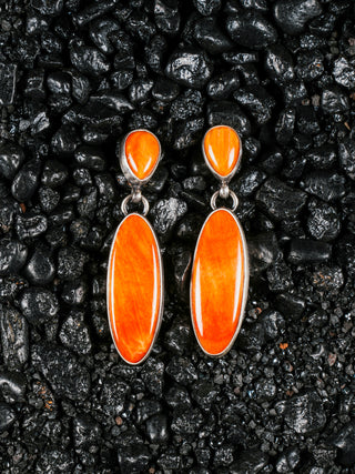Spiny Oyster Shell Earrings | LJ