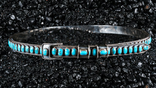 Kingman Turquoise Hat Band | James Freeland