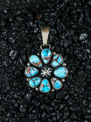 Golden Hills Turquoise Pendant | Rena Shelly