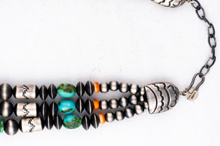 Sonoran Turquoise, Pearl, & Spiny Oyster Shell Necklace | Rose Martin