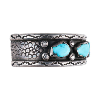Kingman Turquoise Vintage Cuff | Artisan Handmade