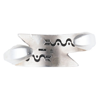 Sterling Silver Bar Cuff | Artisan Handmade