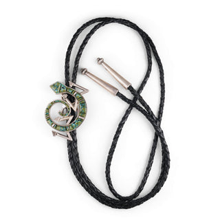 Hubei Turquoise Lizard Bolo Tie | Robert Vandever