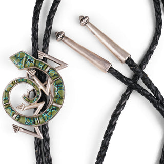 Hubei Turquoise Lizard Bolo Tie | Robert Vandever