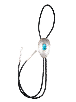 Kingman Turquoise Bolo Tie | Artisan Handmade