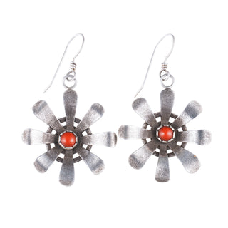 Coral Flower Earrings | Artisan Handmade
