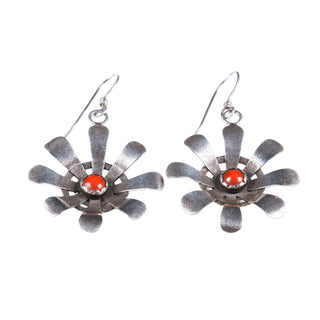Coral Flower Earrings | Artisan Handmade