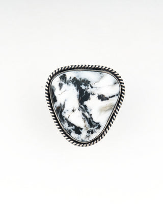 White Buffalo Turquoise Ring | Bernyse Chavez & Angela Martin