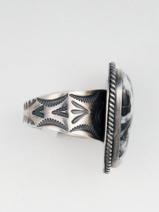 White Buffalo Turquoise Ring | Bernyse Chavez & Angela Martin