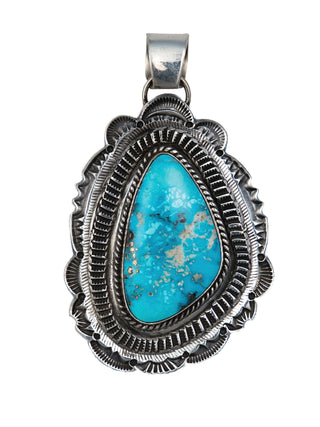 Blue Ridge Turquoise Pendant | Leonard Maloney
