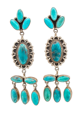 Kingman Turquoise Earrings | C. Wylie