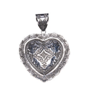 Sterling Silver Heart Pendant | Vincent J. Platero