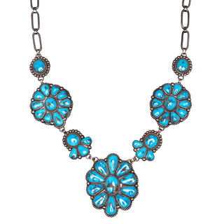 Kingman Turquoise Lariat Necklace | Enditto
