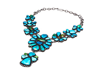 Assorted Turquoise Lariat Necklace | A. Martin