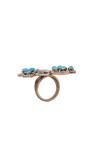 Sleeping Beauty Turquoise Dragonfly Ring | D. Livingston