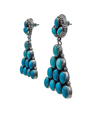 Kingman & Sleeping Beauty Turquoise Earrings | Artisan Handmade
