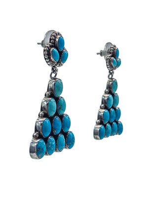 Kingman & Sleeping Beauty Turquoise Earrings | Artisan Handmade