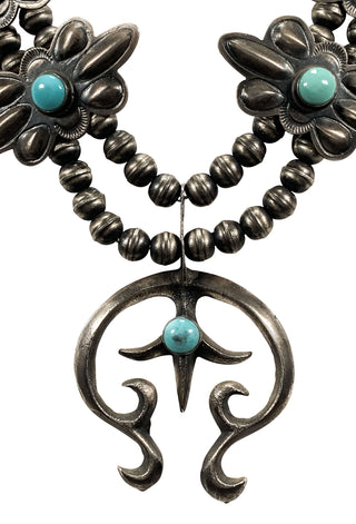 Kingman Turquoise Necklace | Artisan Handmade
