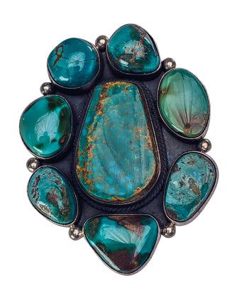 Kingman & Royston Turquoise Pendant | Artisan Handmade
