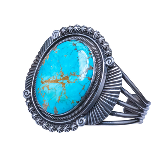 Kingman Turquoise Bracelet | Leon Martinez