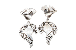 Sterling Silver Earrings | Nelson Begay