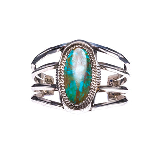 Kingman Turquoise Bracelet | H. Etsitty