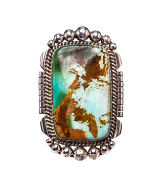 Royston Turquoise Ring | Navajo Handmade