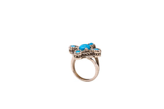 Sleeping Beauty Turquoise Ring | Artisan Handmade