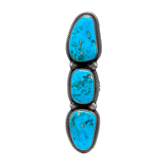 Kingman Turquoise Ring | Navajo Handmade