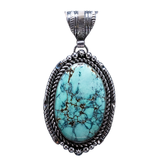 Damele Turquoise Pendant | Navajo Handmade
