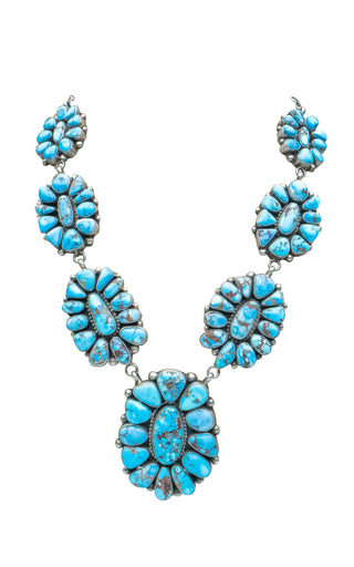 Golden Hills Turquoise Necklace & Earrings Set | P. Johnson