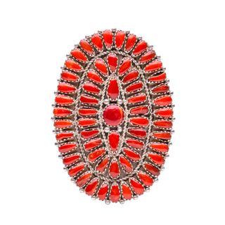 Coral Cluster Ring | Artisan Handmade