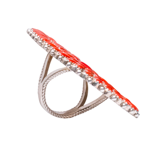 Coral Cluster Ring | Artisan Handmade