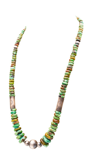 Royston & Navajo Pearl Necklace | Navajo Handmade