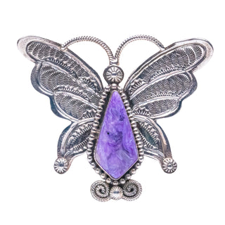Charoite Butterfly Ring | Hemerson Brown