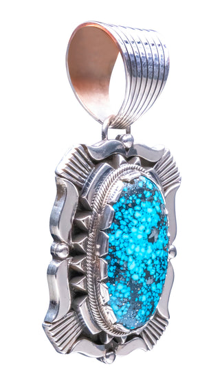 Kingman Turquoise Pendant | Heavy By Hand